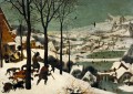 die Jäger im Schnee Flämisch Renaissance Bauer Pieter Bruegel der Ältere